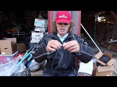 How to tie the STRONGEST muskie knot.  (Power Knot)
