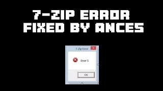 How to fix 7-ZIP ERROR on AutoHotkey | dolphSol Macro