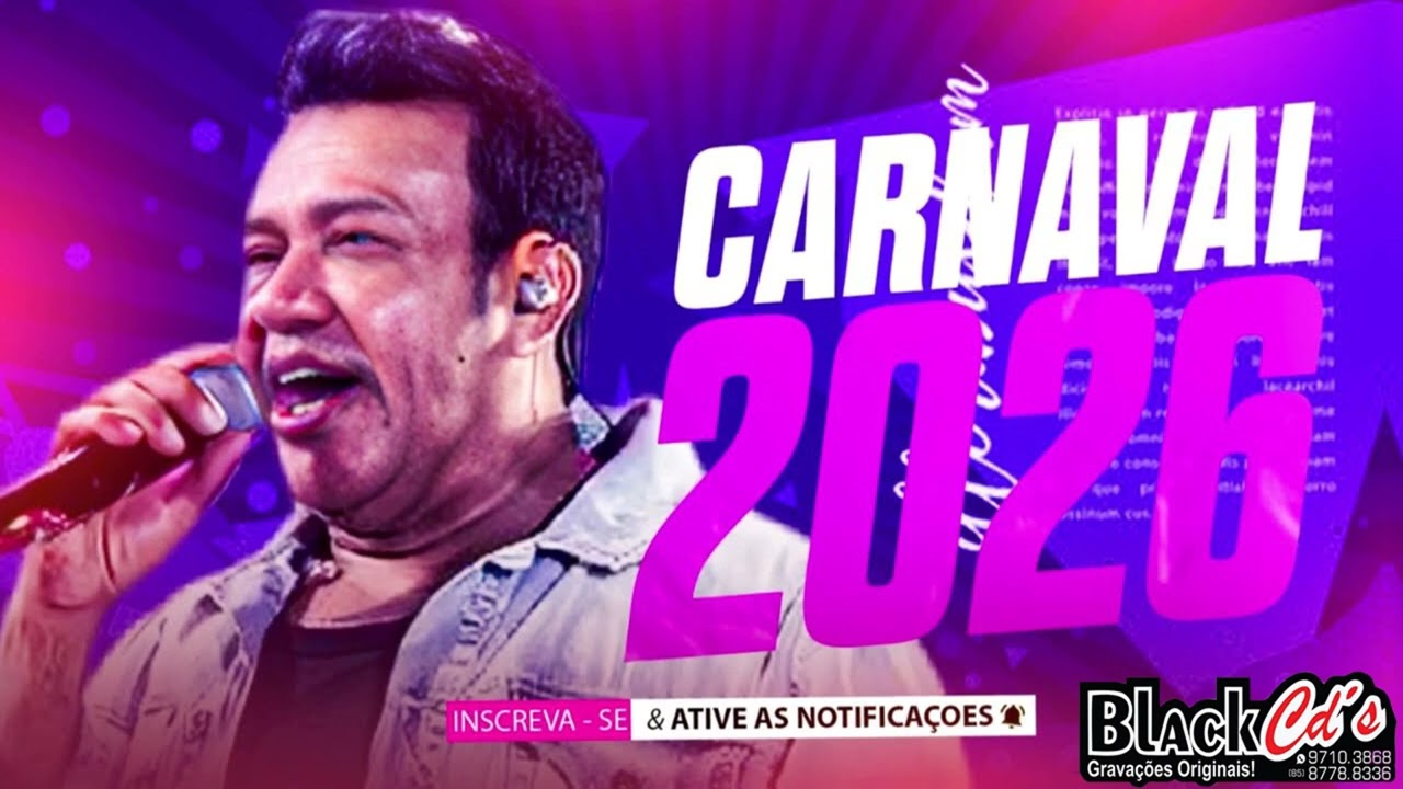 ZE CANTOR CD DE CARNAVAL 2026 BLACK CDS  PRA PAREDÃO WATTS 085 997103868