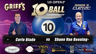 WORLD CHAMPION Carlo Biado vs Shane Van Boening | 2024 US Open 10-Ball Championship