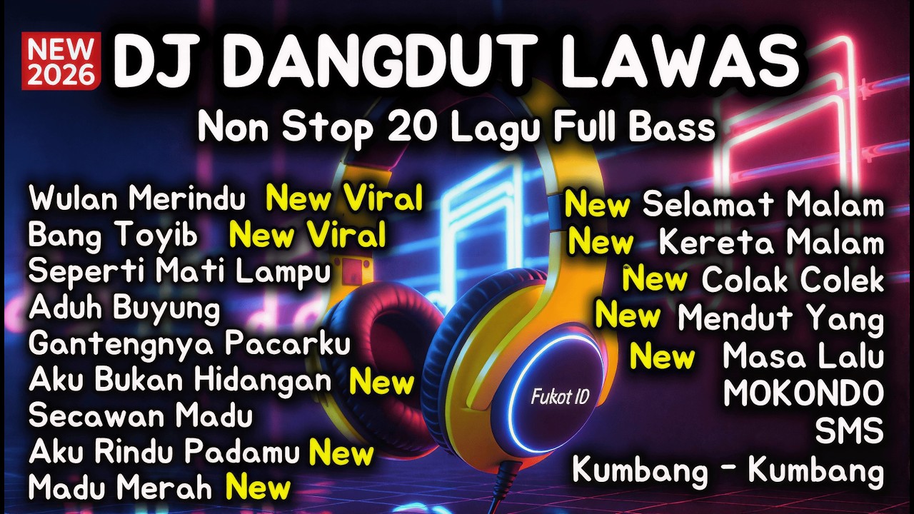 DJ Dangdut Lawas Remix Nonstop 1 Jam Full Bass | Bang Toyib, Kereta Malam, Aduh Buyung