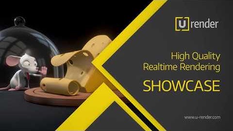 Cheese - Real-time Rendering Showcase - U-RENDER
