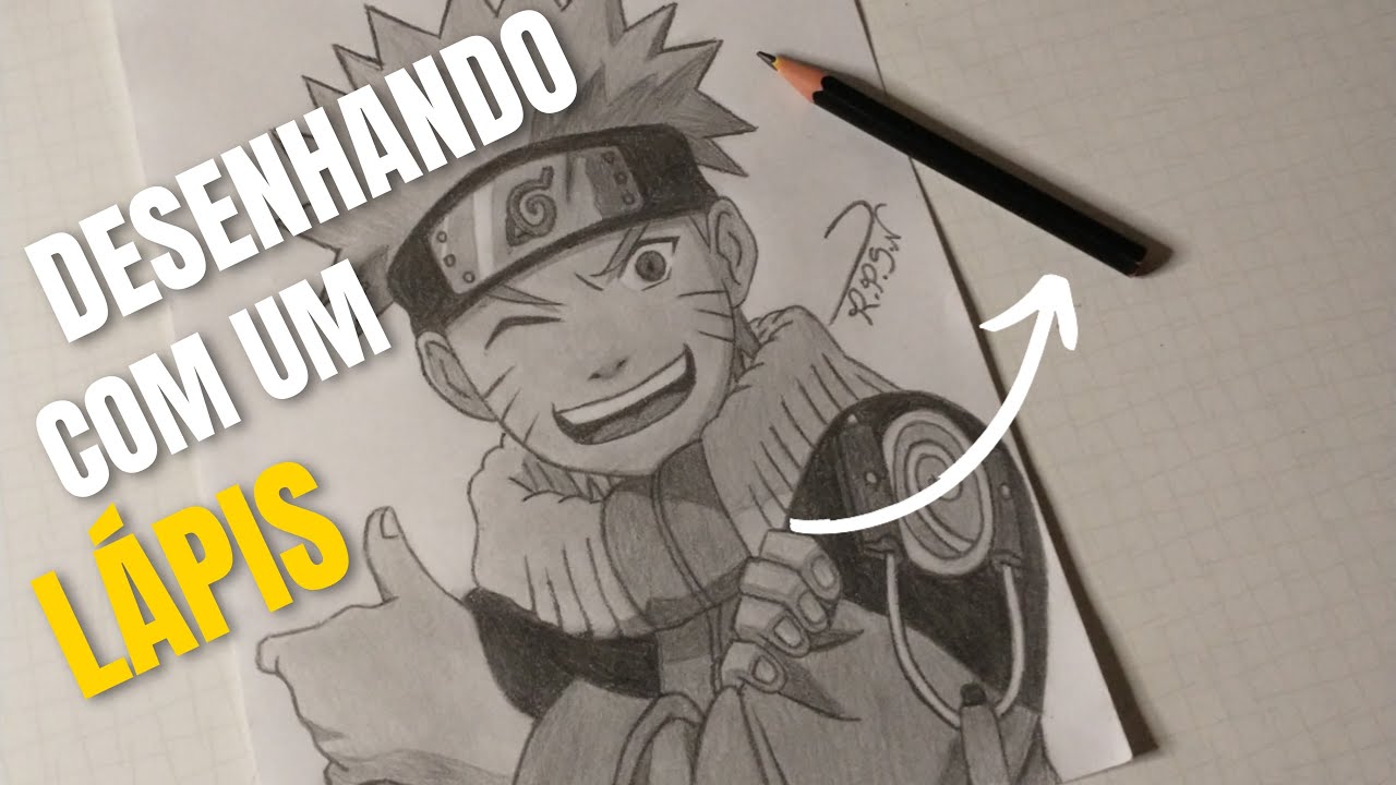 Desenhos arte online - Semana preto e branco, me conta que vocês acharam  4º desenho, mais um Naruto!! . . ➡️ J️á pensou em aprender a desenhar de  verdade? ➡️ Imagina o