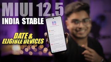 MIUI 12.5 India Stable Update Release Date | Eligible Device List