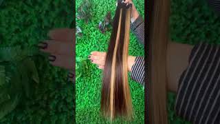 Ombré colored double drown hair bundles ❤️🔥 #hairbundles #hairbundlesdeals #coloredhair #bundle