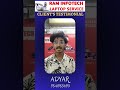 Laptop Repair Customer Feedback in Adyar | Ram Infotech Chennai