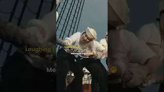 Suga was laughing while pulling the rope🤣😂
