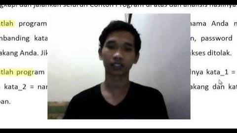 Array 1 Dimensi, character, dan String. Modul V