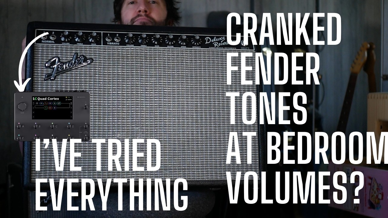 Можно ли получить ОТЛИЧНЫЙ звук лампового усилителя Fender на максимальной громкости, подходящей ...