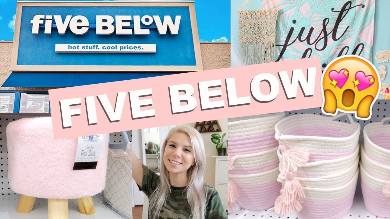 ☆ Five Below | CHEAP ROOM DECOR ☆ - YouTube