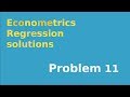 #11 F-test for overall significance in regression example