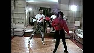 Michael Jackson Rearsing Bad Choreography