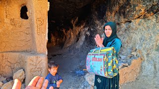 Homeless mother returns to magical cave