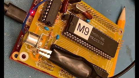 Smoke Test for a TMS9118 Expansion Board for the W65C265SXB (like the TMS9918)