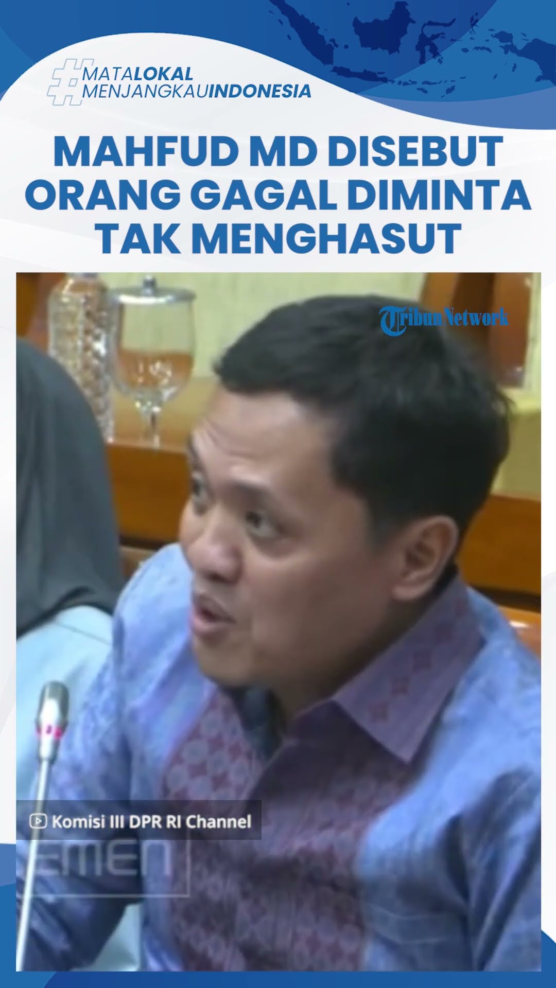 Habiburokhman Balas Mahfud yang Kritik Prabowo Maafkan Koruptor: Dia Orang Gagal, Jangan Menghasut!