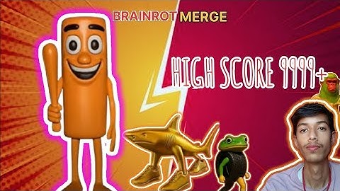 Brainrot merge #gameshorts  #puzzlechallenge