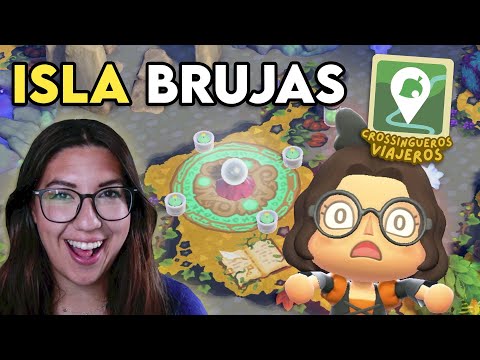 UNA ISLA DE BRUJAS EN ANIMAL CROSSING 🪄 | Crossingueros Viajeros