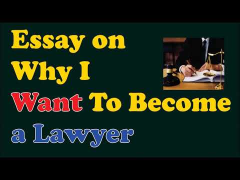 easy essay on lawyer