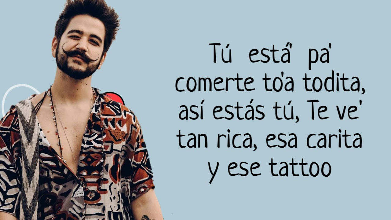 Rauw Alejandro y Camilo Tattoo Remix (Letra) YouTube