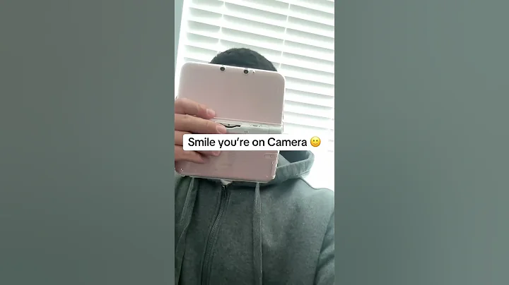 Don’t scroll down without smiling for this 3Ds Camera #nintendo3ds 🙂 Smile you’re on Camera 📸