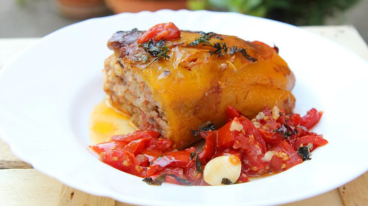 Nonna's Stuffed Peppers Recipe - Laura Vitale - La...