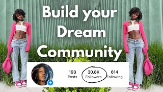 Information How to build a supportive and engaged community Update