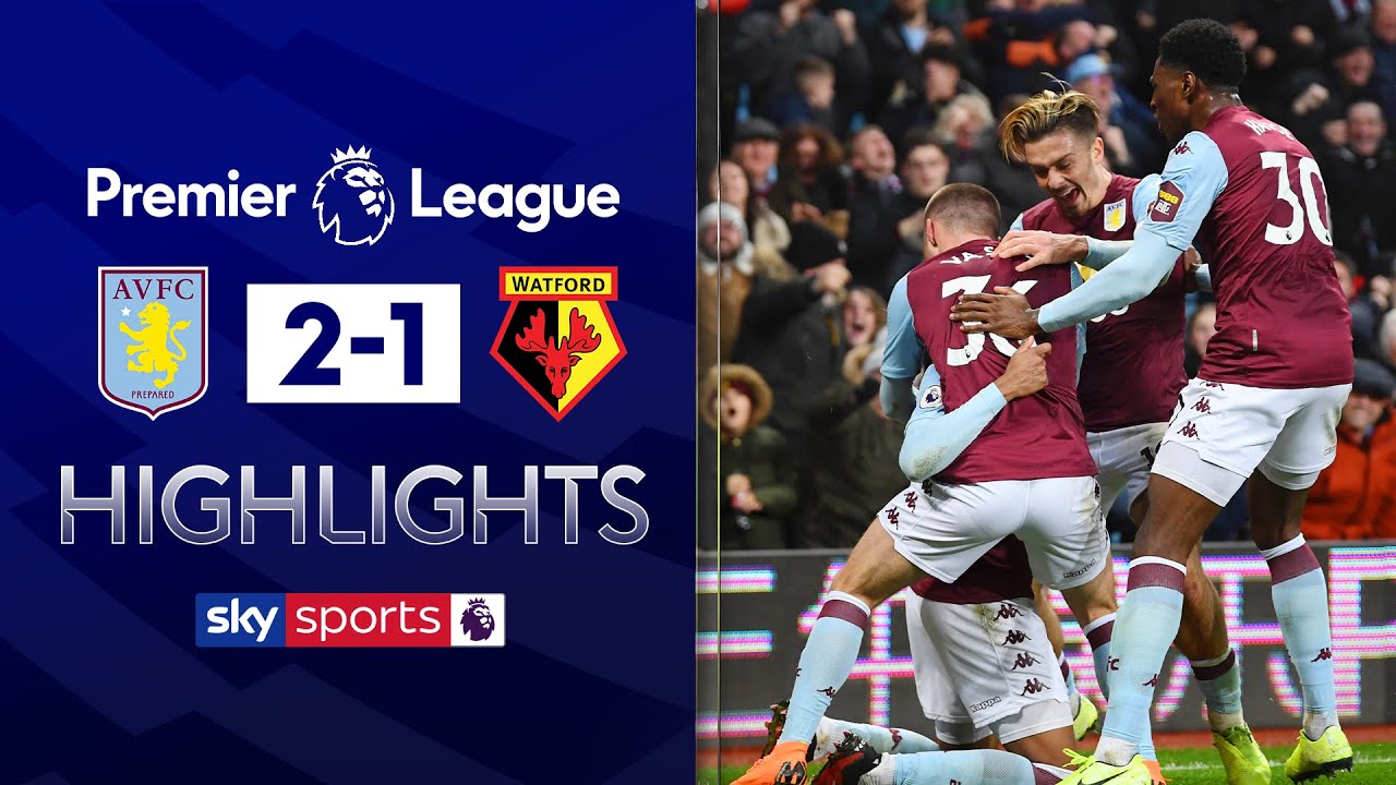 Villa scores 95th minute winner! | Aston Villa 2-1 Watford | Premier League Highlights