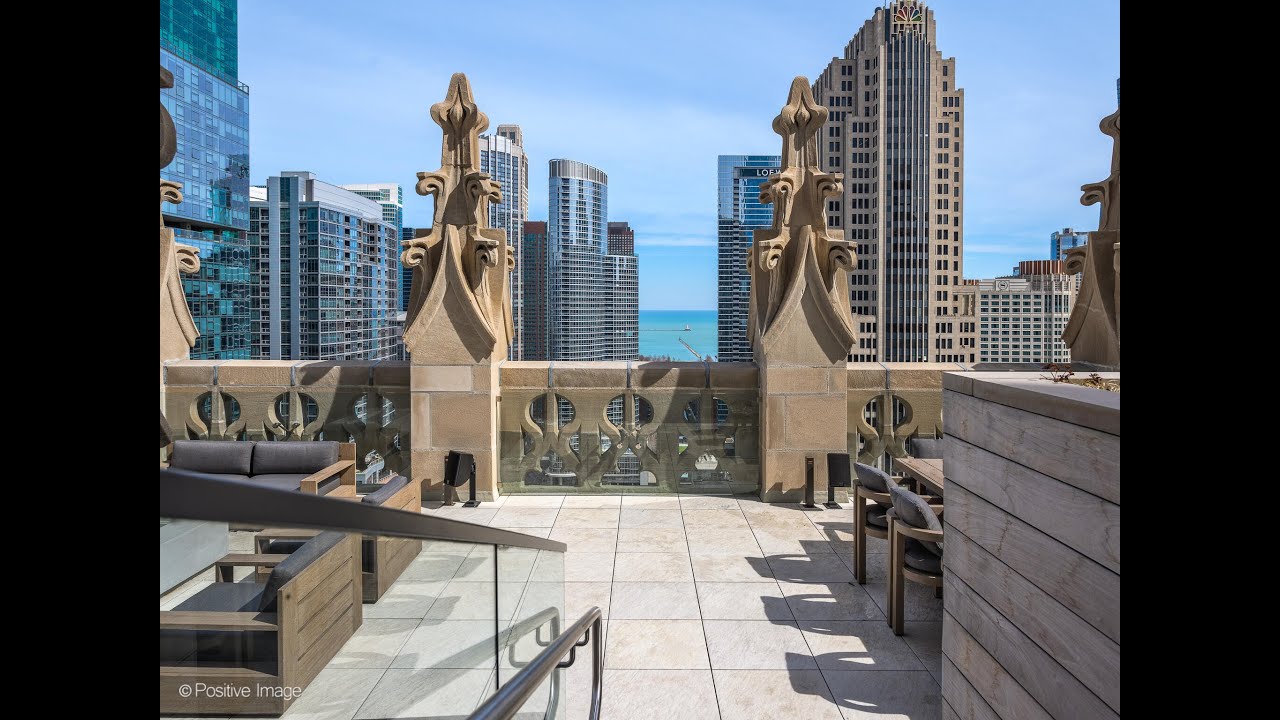 Chicago Tribune Tower Condo With Giant Terrace YouTube