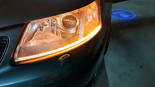 SAAB 93 NG led DRL and dynamic turn lights