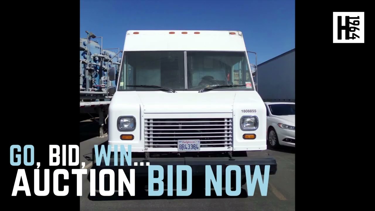 AUCTION BID NOW | AUGUST 10 | Ford E-450 Step Van Truck