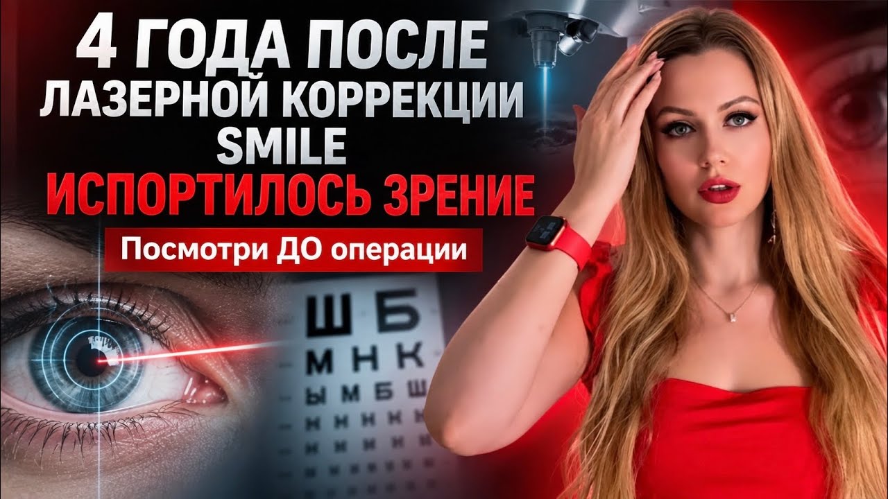УПАЛО зрение. Опыт спустя 4 года после ReLEX SMILE. Какие обследования пройти ДО