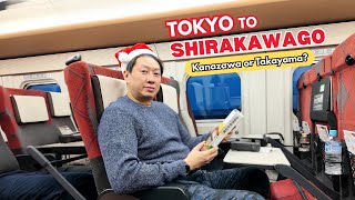 How To Get To Shirakawago From Tokyo Easy Train & Bus Guide Kanazawa Vs Takayama
