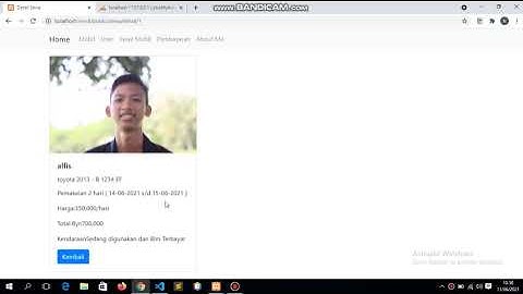 web rental mobil dengan model mvc dan php