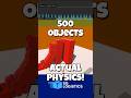 500 OBJECTS PHYSICS in 150 fps!