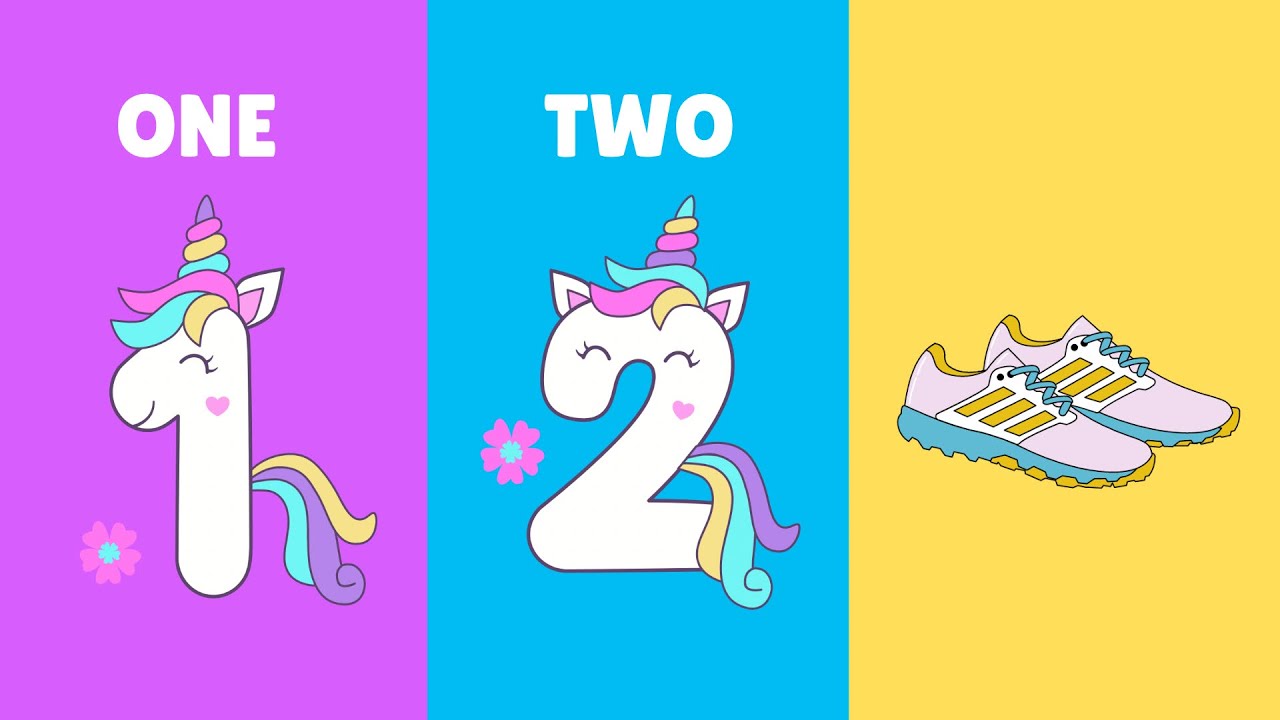 Let’s Learn To Count 1-10 | Fun number counting for kids - YouTube