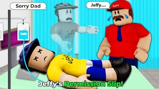 SML ROBLOX: Jeffy's Permission Slip ! ROBLOX Brookhaven 🏡RP - Funny Moments