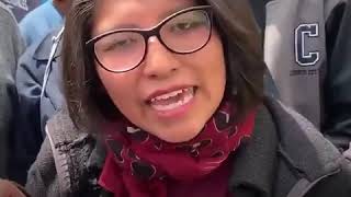 &quot;¿Creen que somos ignorantes?&quot;: Discurso de una mujer indígena sobre lo que sucede en Bolivia