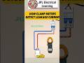 Clamp Meter Se Leakage Current Kaise Check Kare ⚡#shorts #electrical #electricalshorts #electrician