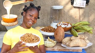 How To Make The Best Tigernut Drink Recipes !! \/ Cooking Recipe Home Made Tigernut Milk...#business