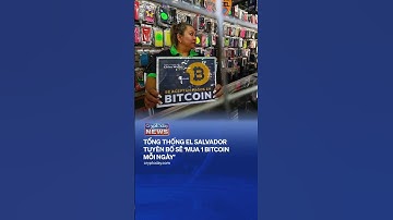 Tổng thống El Salvador tuyên bố sẽ “mua 1 Bitcoin mỗi ngày”  #shorts #crypto #bitcoin