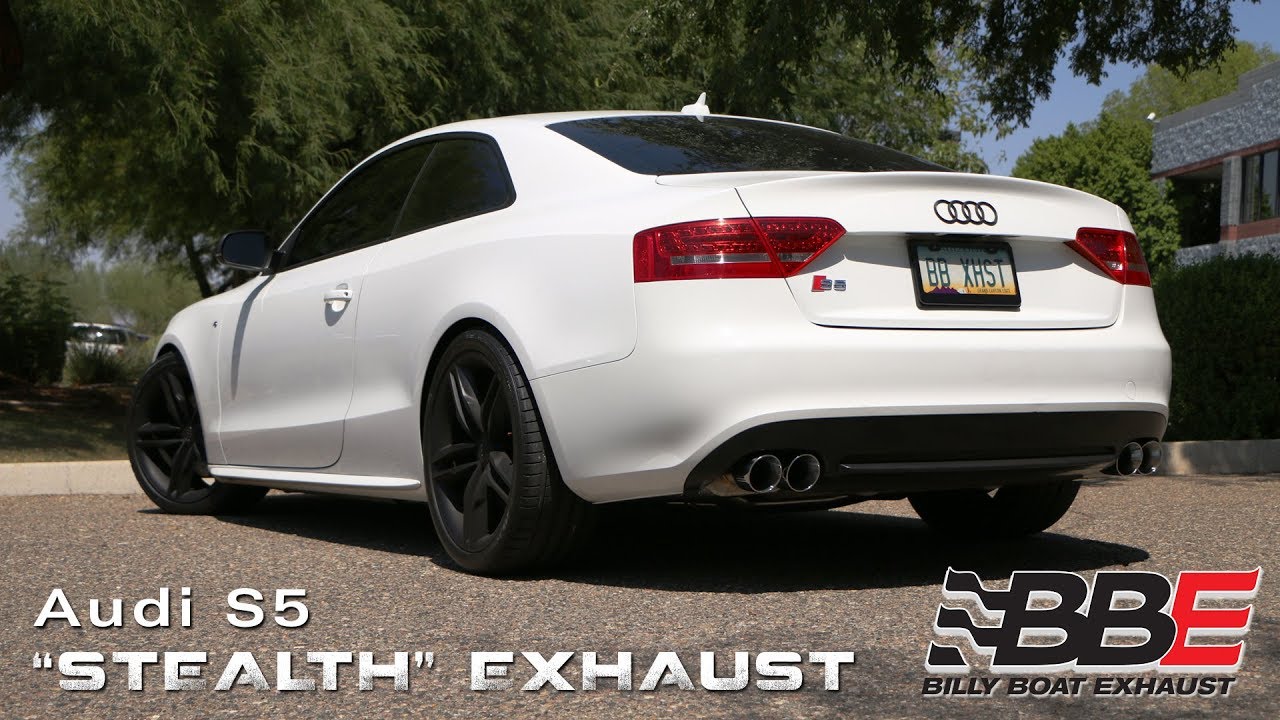 Billy Boat Exhaust Audi S5 "Stealth" Exhaust FPIM-0572