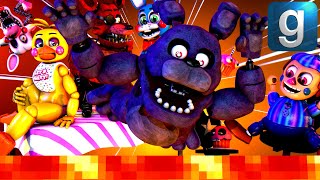 Gmod FNAF | Freddy And Friends But The Floor Is Lava!