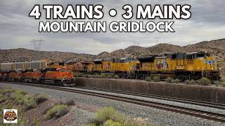 4 Trains on 3 Mains: Rare Silverwood Mountain Gridlock screenshot 3