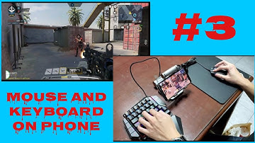 Gamesir X1 Keyboard and Mouse on Phone Gameplay #3 COD Mobile