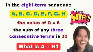 A Math Challenge About An 8 Letter Sequence?