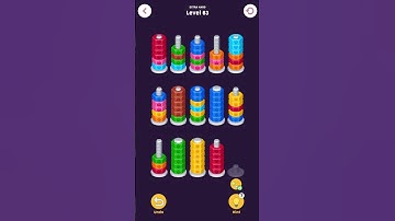 Level 63 Extra Hard GAME Nuts And Bolts#games #puzzle #colors #gaming #gaming #challenge