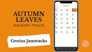 Autumn Leaves Play Along in Gm - Backing Track [Genius Jamtracks iOS] screenshot 5