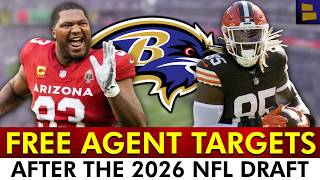 Baltimore Ravens Free Agent Targets AFTER 2026 NFL Draft Ft. David Njoku &amp; Calais Campbell