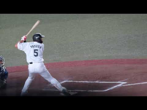 安田尚憲が残念な三振