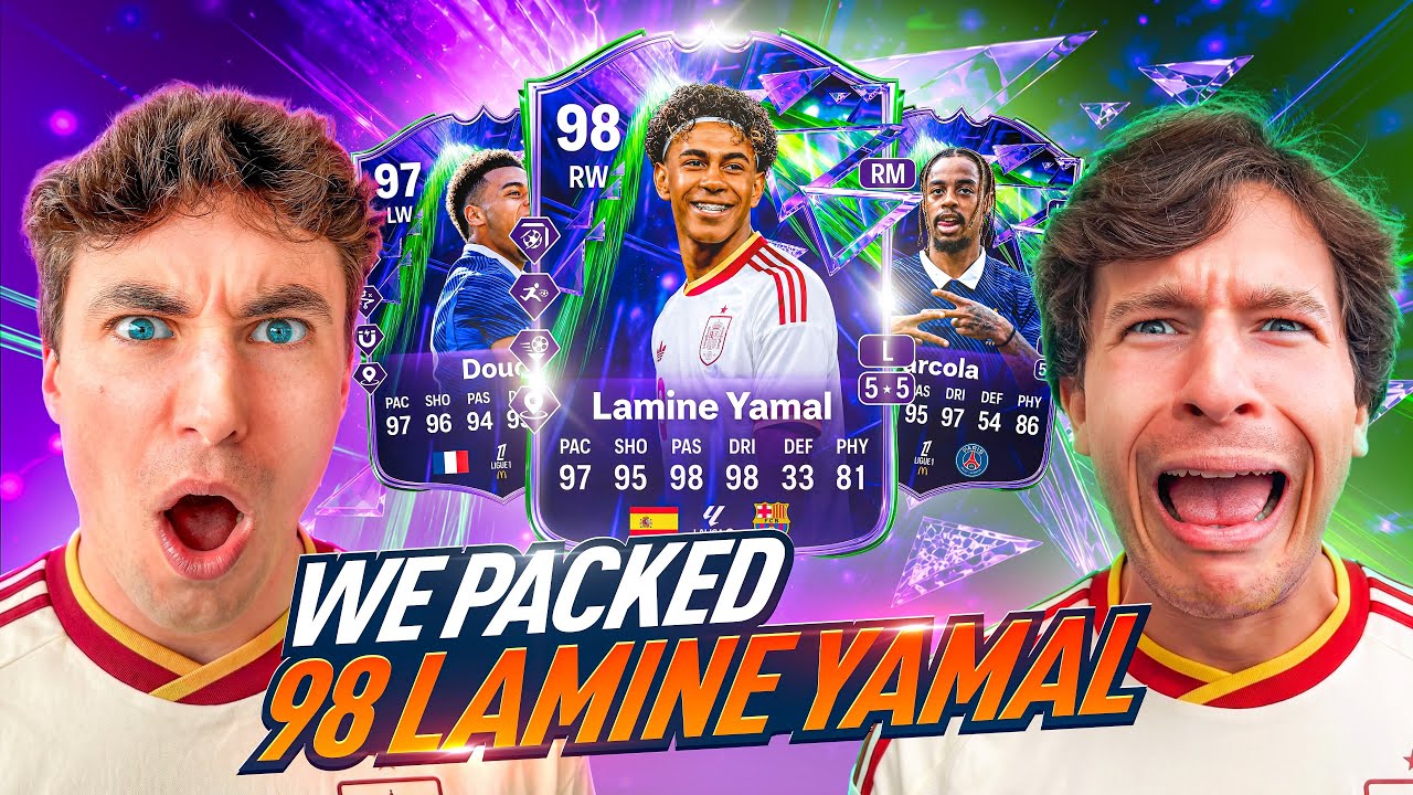 We Packed 98 Lamine Yamal On His Birthday!